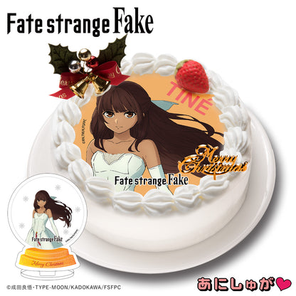 Fate/strange Fake 2025年クリスマスケーキ(スノードーム型アクリルスタンド付き) ティーネ・チェルク