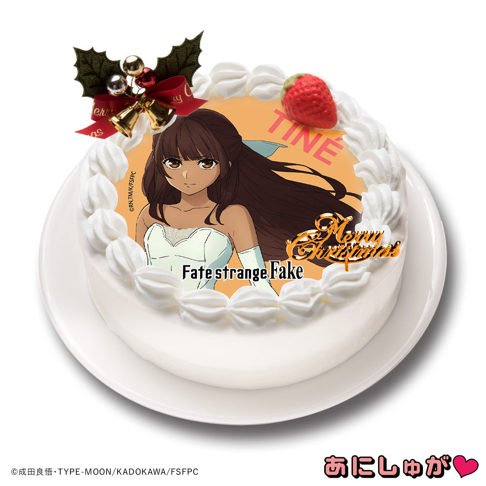 Fate/strange Fake 2025年クリスマスケーキ(スノードーム型アクリルスタンド付き) ティーネ・チェルク