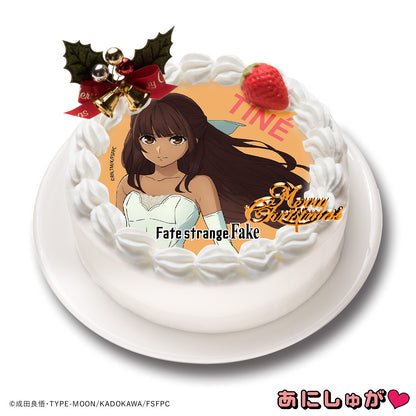 Fate/strange Fake 2025年クリスマスケーキ(スノードーム型アクリルスタンド付き) ティーネ・チェルク