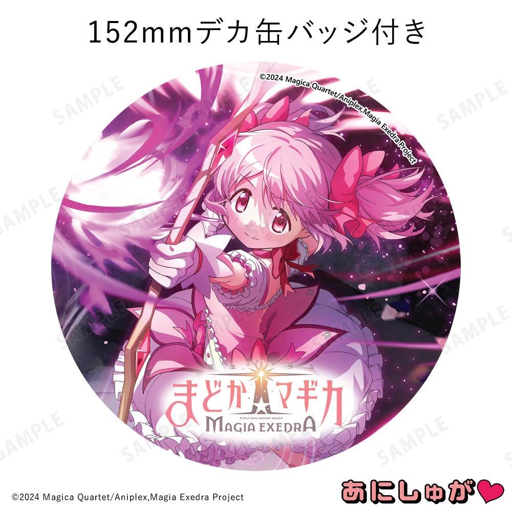 「魔法少女まどか☆マギカ Magia Exedra」2025年クリスマスケーキ(特典152mmデカ缶バッジ付き) 鹿目まどか