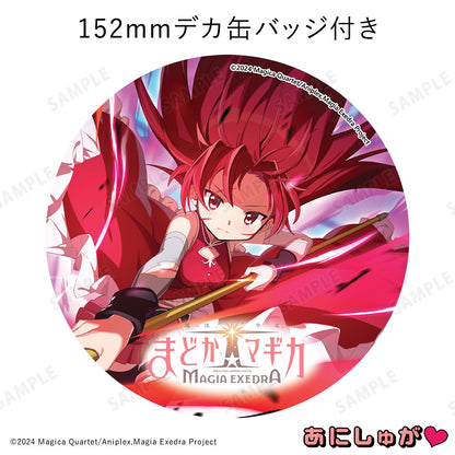 「魔法少女まどか☆マギカ Magia Exedra」2025年クリスマスケーキ(特典152mmデカ缶バッジ付き) 佐倉杏子