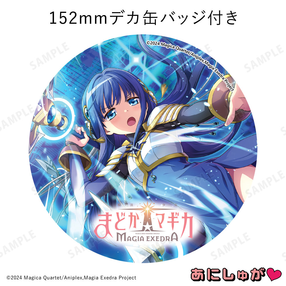 「魔法少女まどか☆マギカ Magia Exedra」2025年クリスマスケーキ(特典152mmデカ缶バッジ付き) 七海やちよ