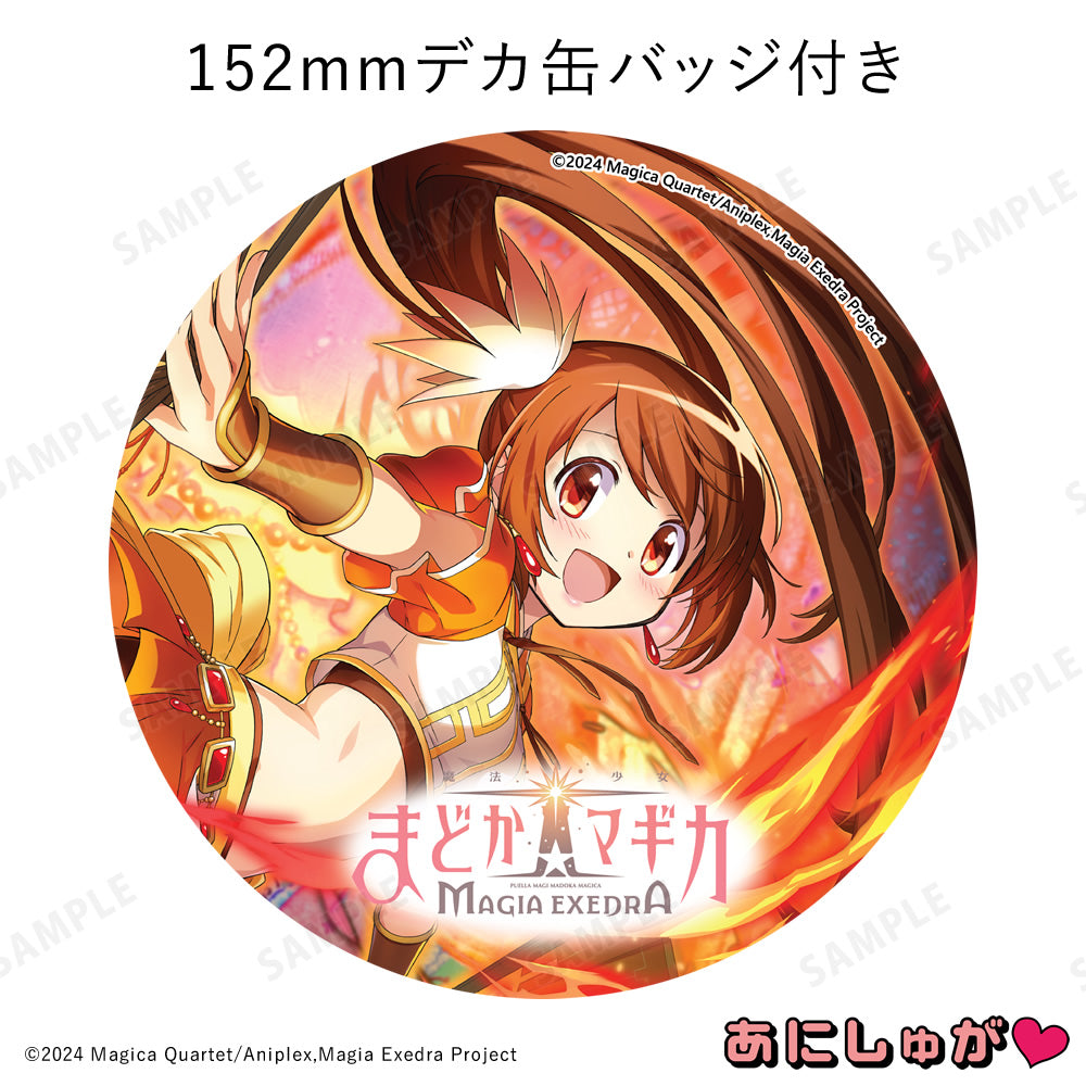 「魔法少女まどか☆マギカ Magia Exedra」2025年クリスマスケーキ(特典152mmデカ缶バッジ付き) 由比鶴乃
