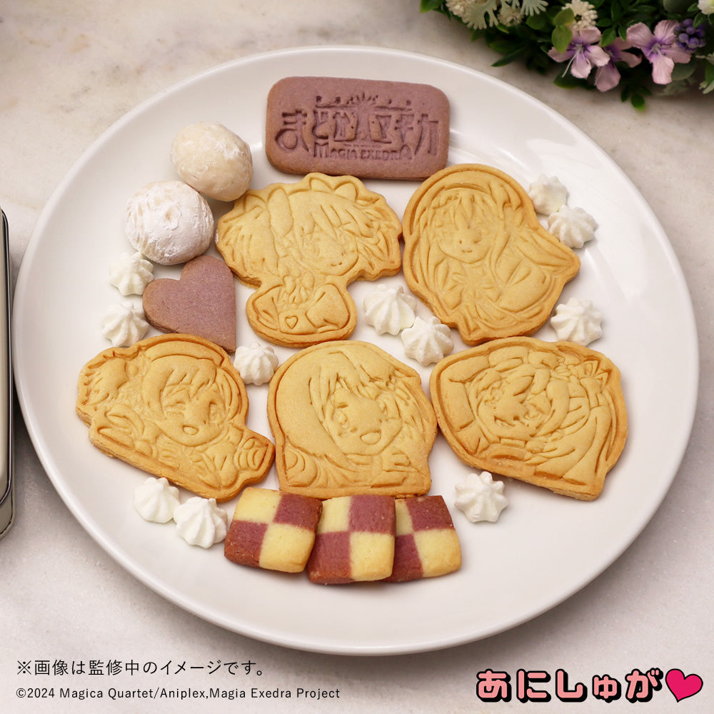 「魔法少女まどか☆マギカ Magia Exedra」スーベニアクッキー缶 <暁美ほむら>【4月中旬順次お届け予定】